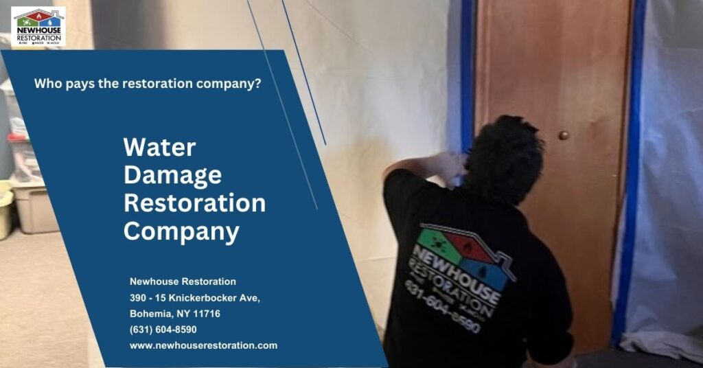 Who pays the restoration company?