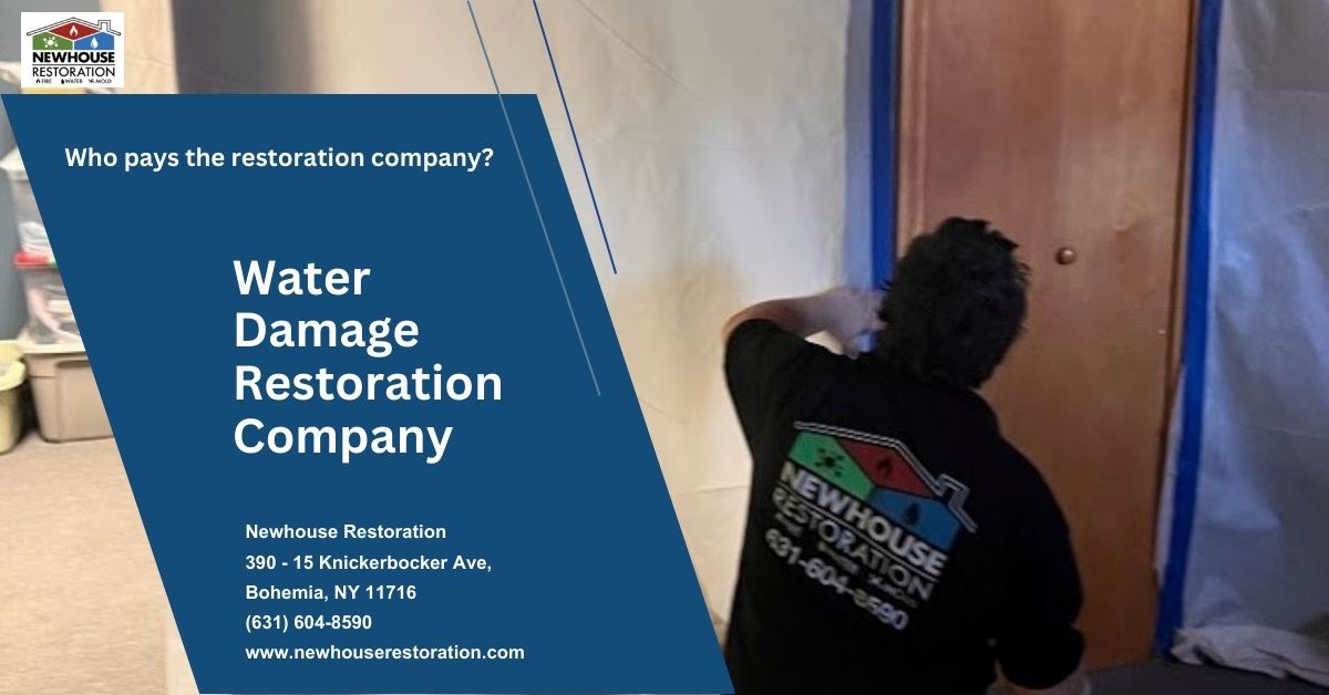 Who pays the restoration company?
